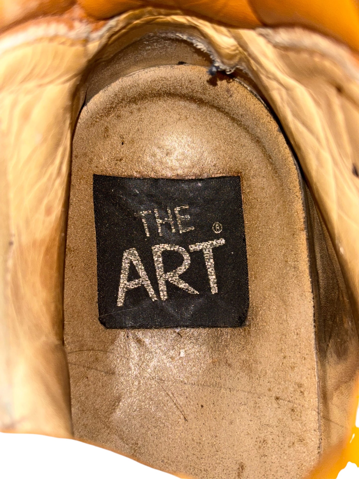 Vintage ART brown leather ankle boots