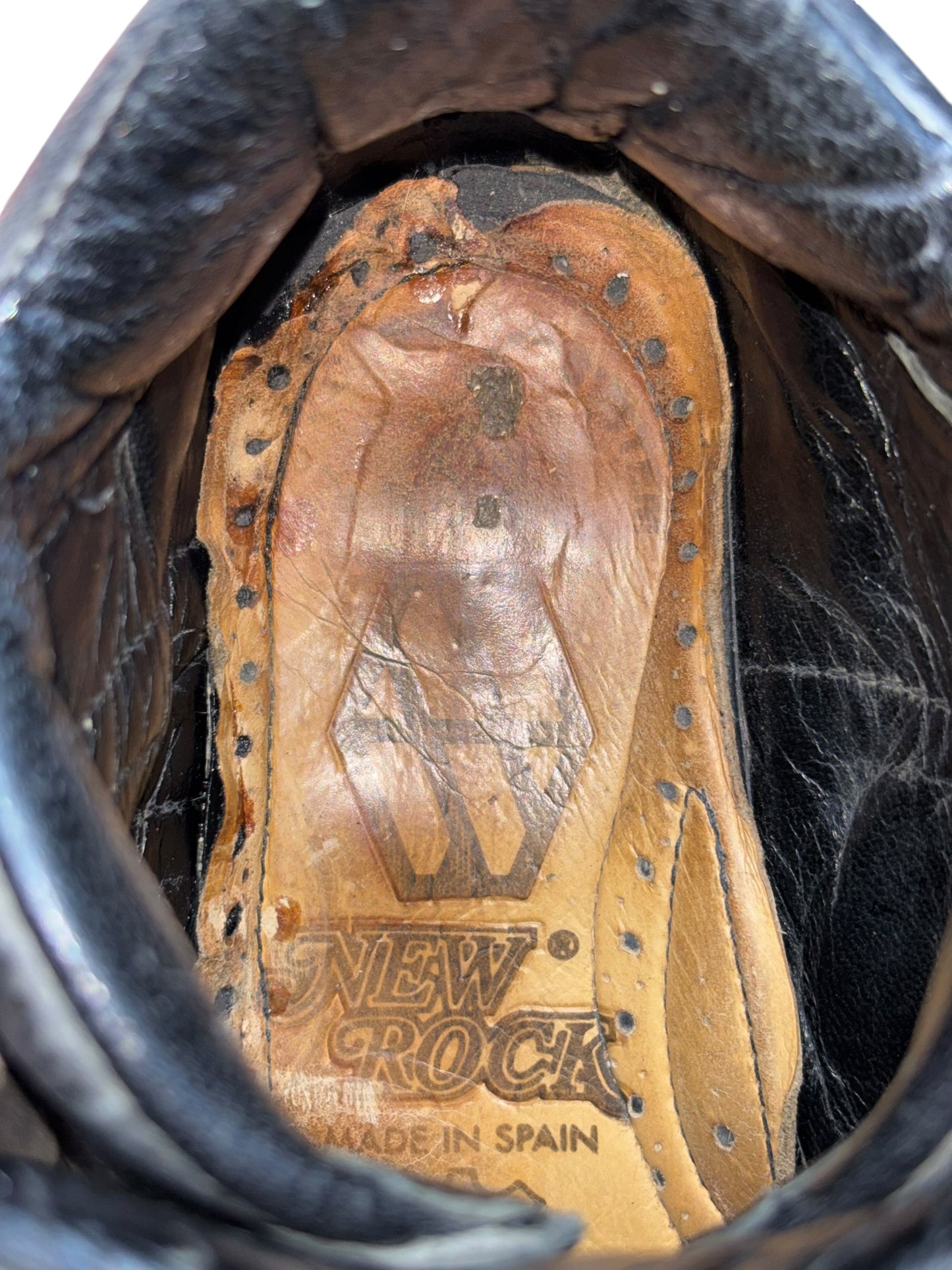 Vintage New Rock M-106-S1 platform boots