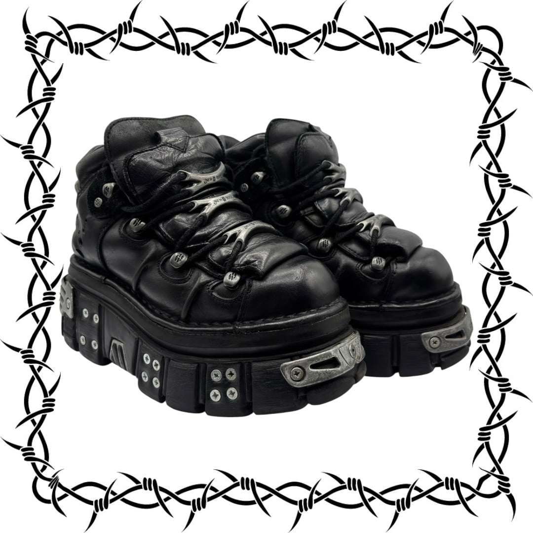 Vintage New Rock M-106-S70 platform boots