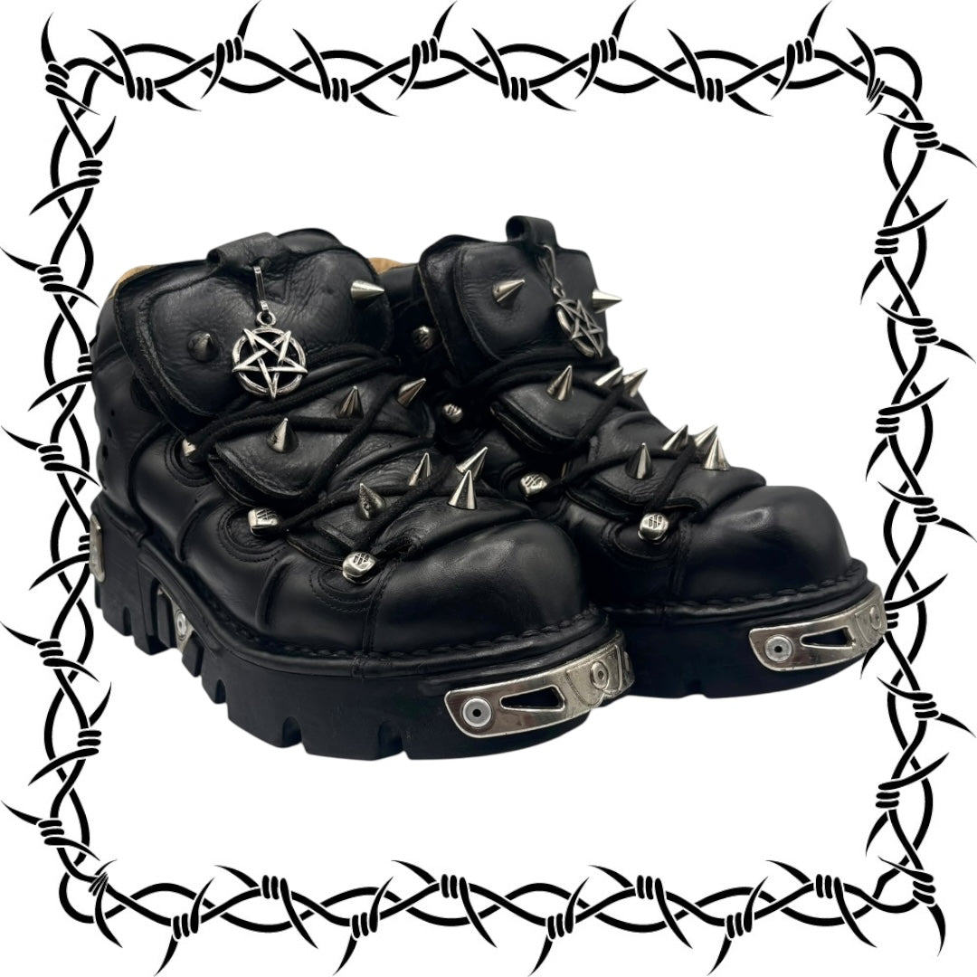Vintage New Rock M.110 platform boots size 43
