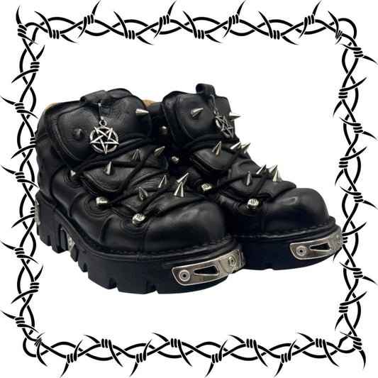 Vintage New Rock M.110 platform boots size 43
