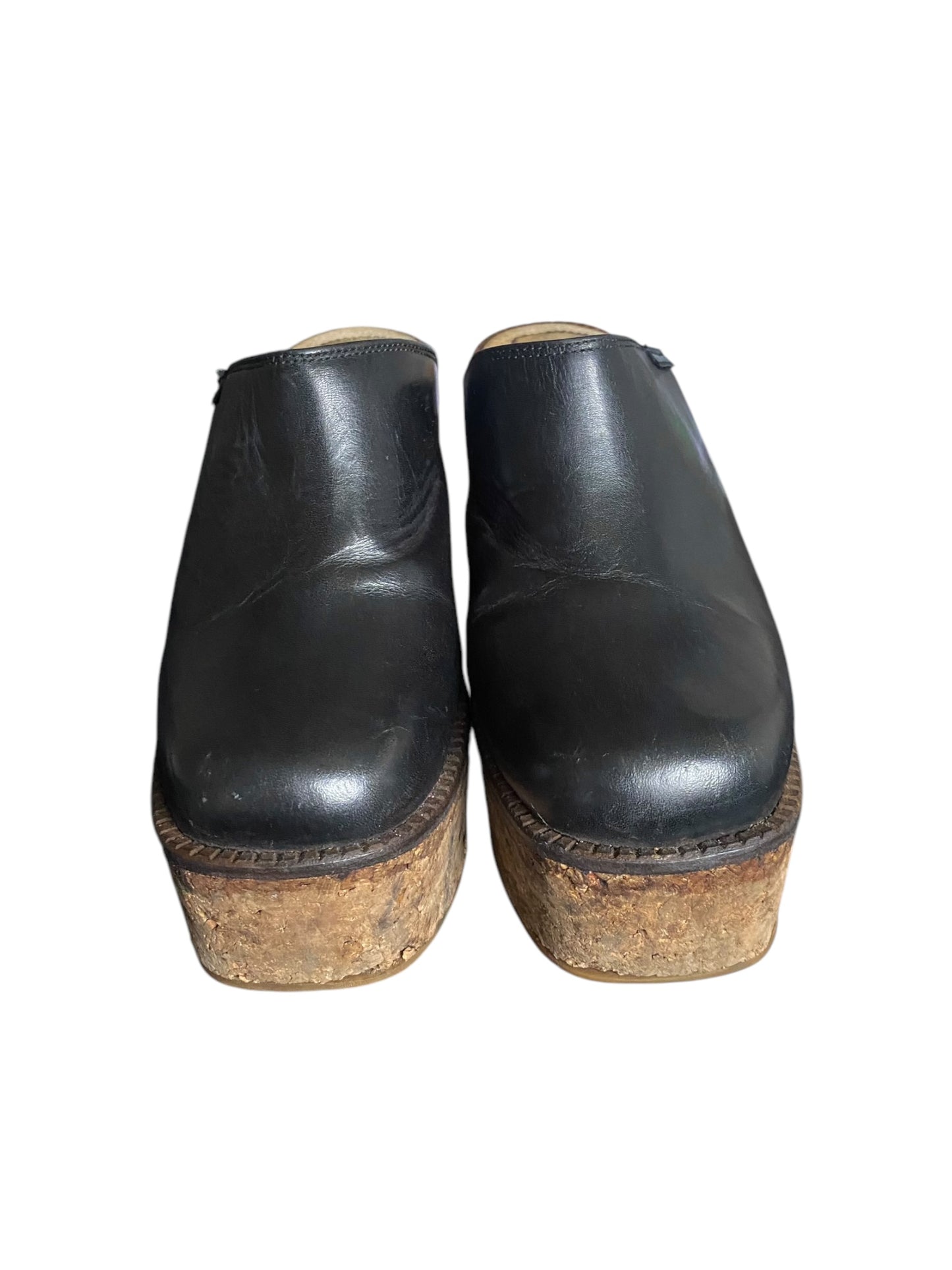 Vintage Destroy leather mules size 36