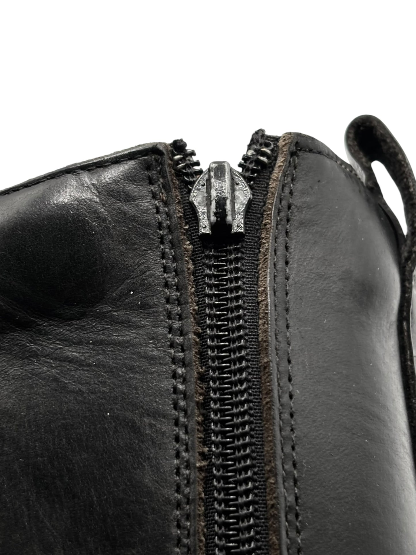 Vintage New Rock knee high reactor leather boots