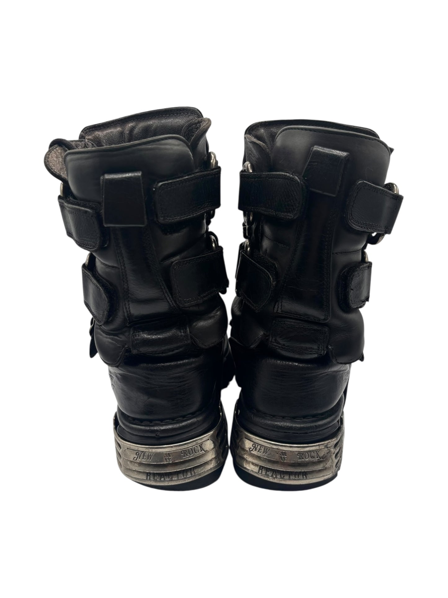 Rare vintage New Rock reactor leather boots size 36