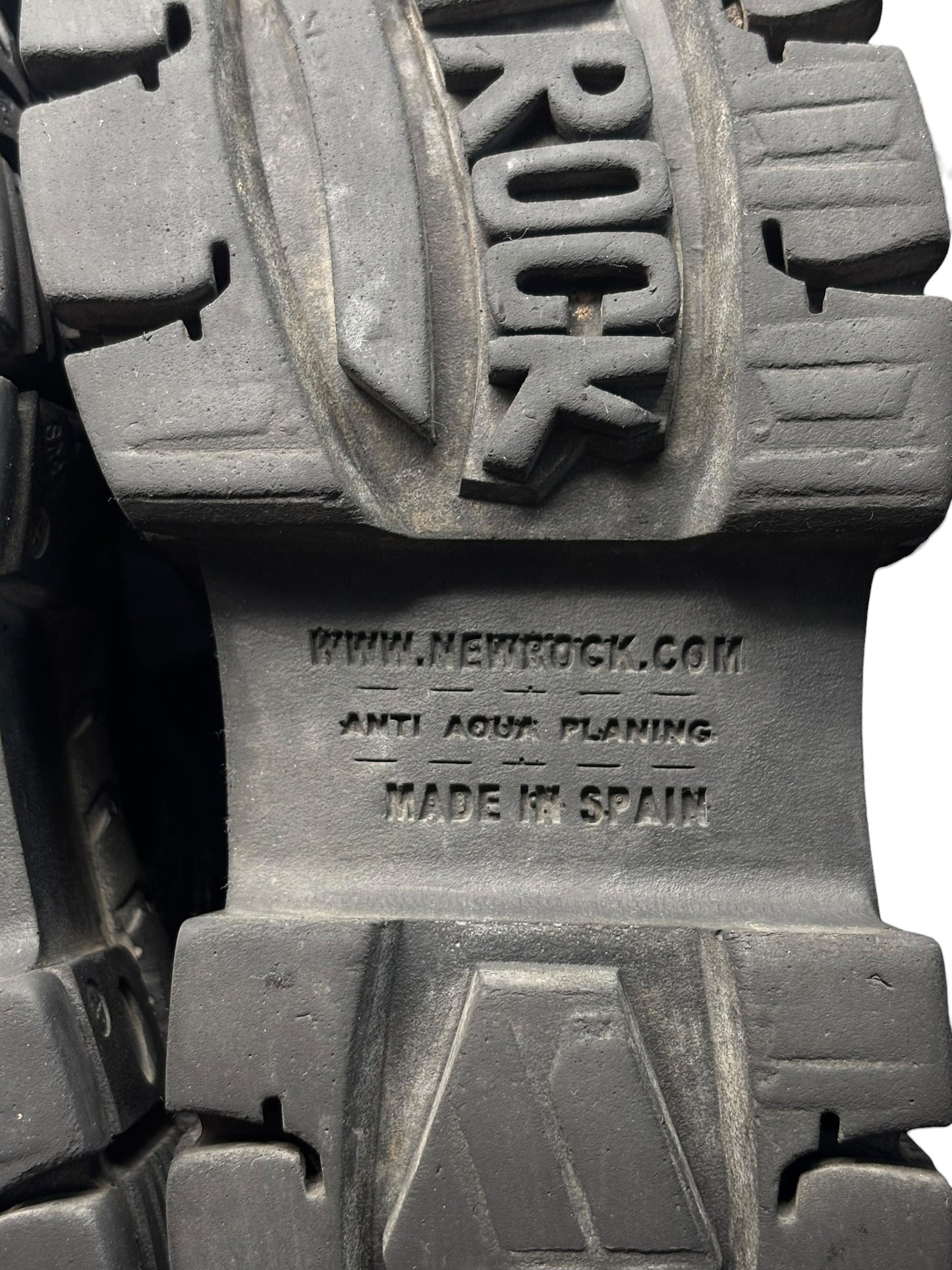 New Rock tank platform leather boots