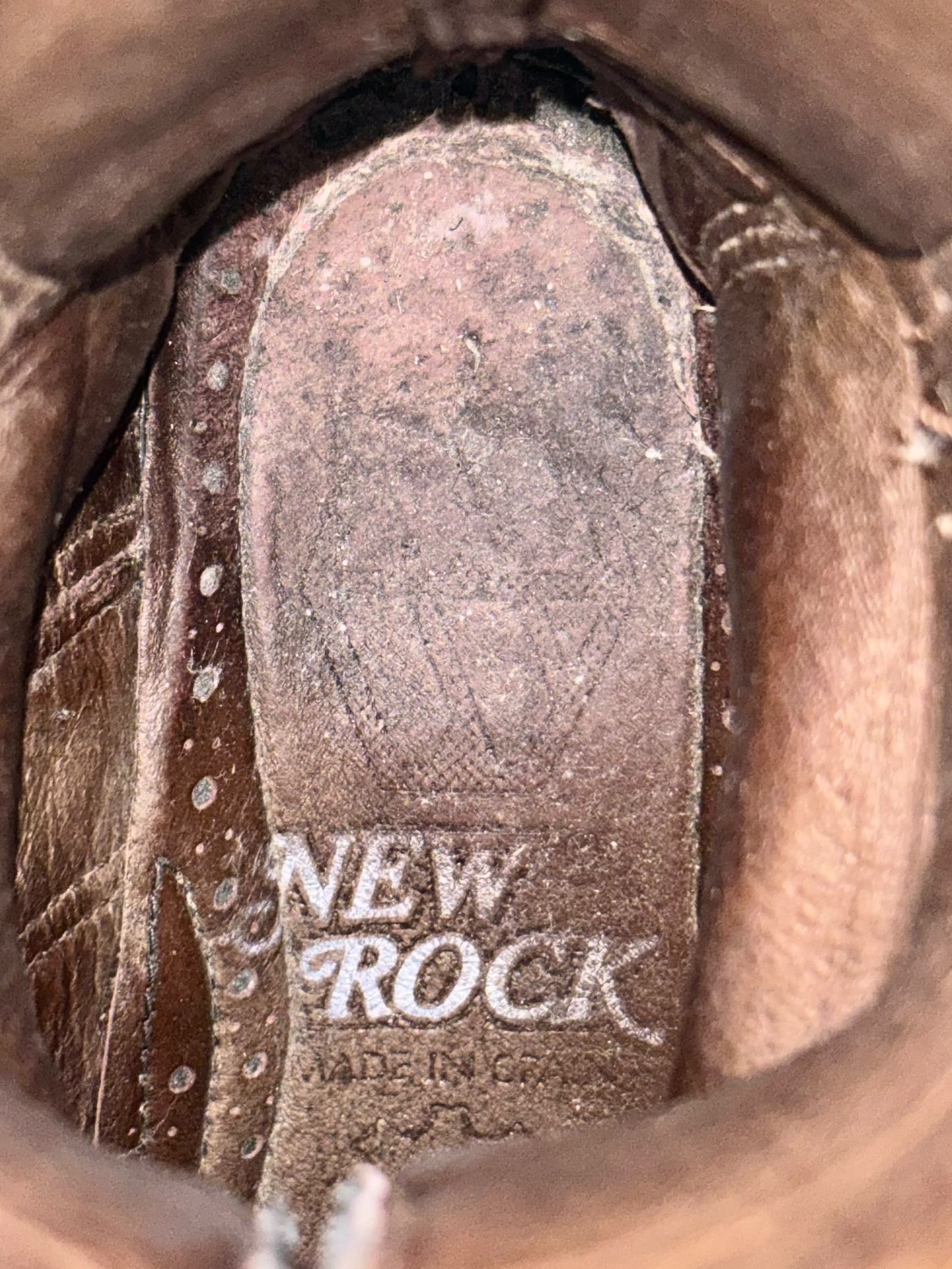 Vintage New Rock jupiter platform boots
