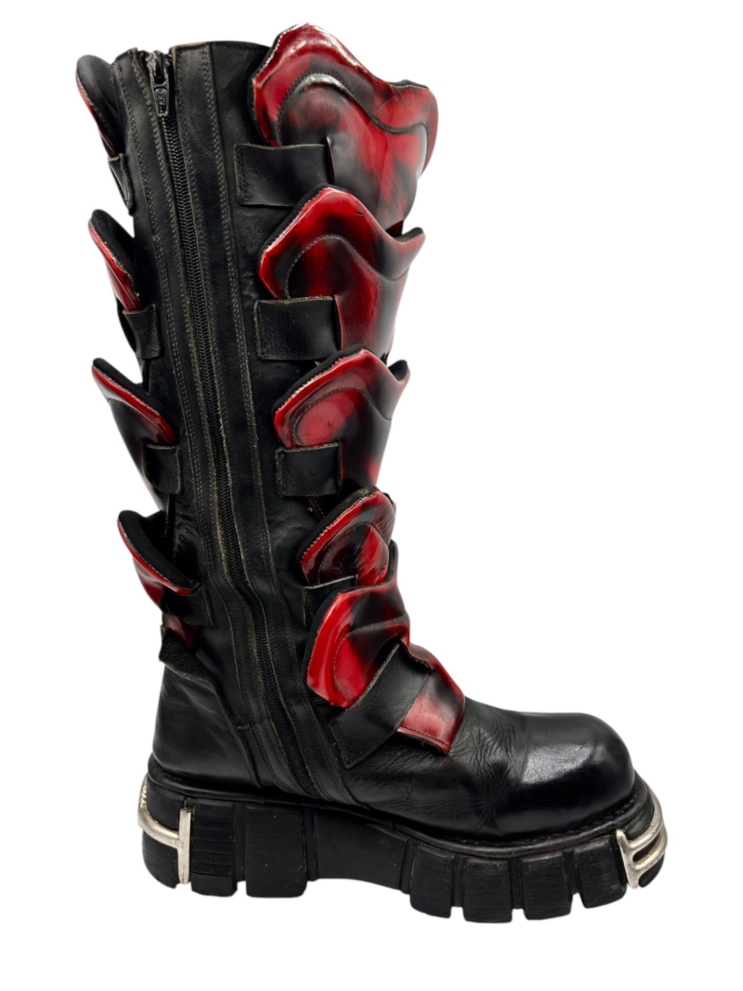SUPER RARE vintage New Rock red dragon boots