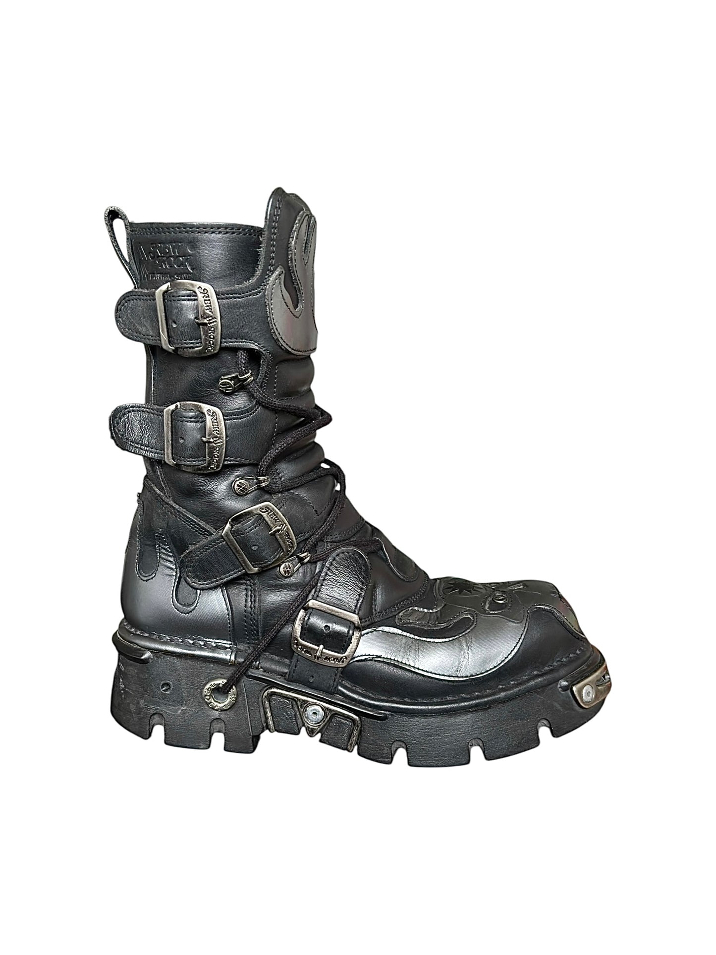 Vintage New Rock reactor boots size 41