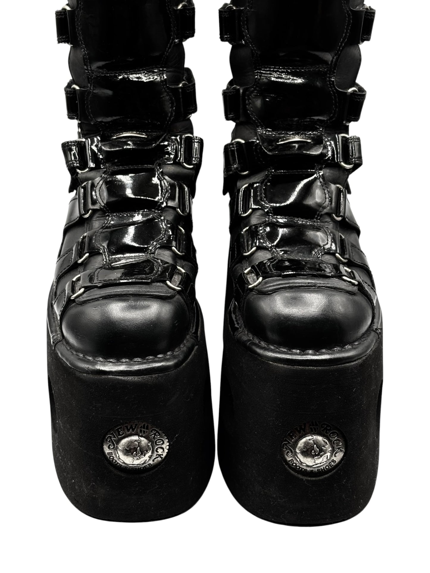 Vintage New Rock jupiter platform boots