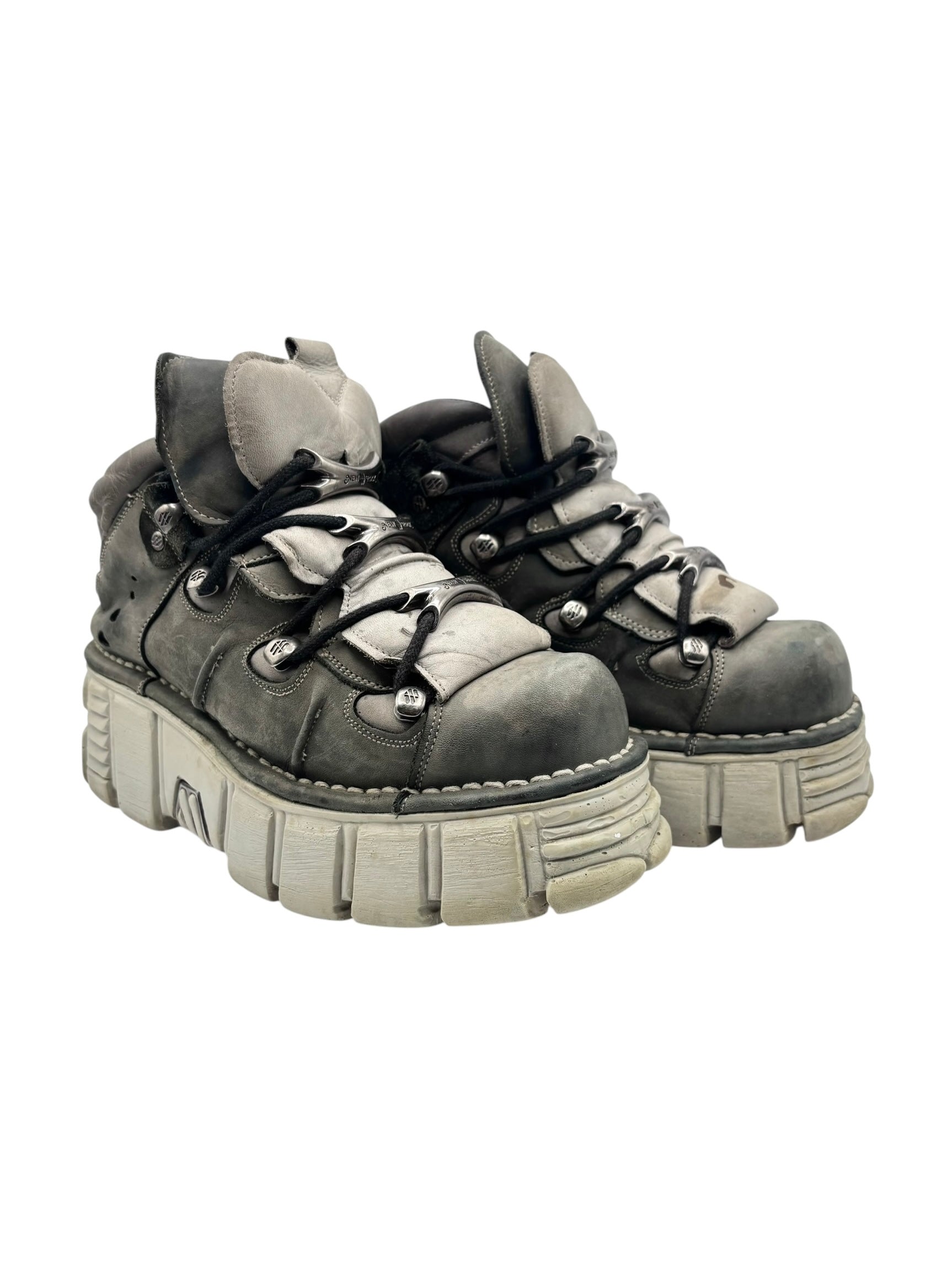 New Rock M-106 khaki platform boots size 42