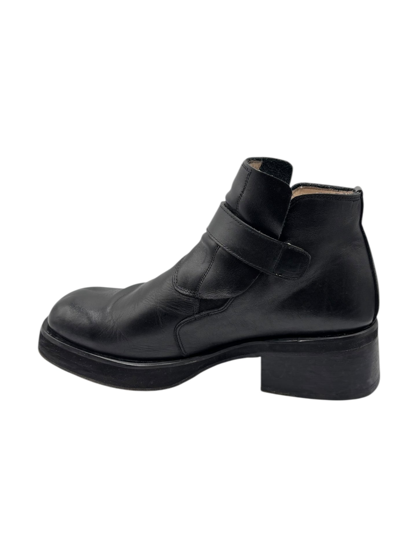 Vintage New Rock leather ankle boots size 43
