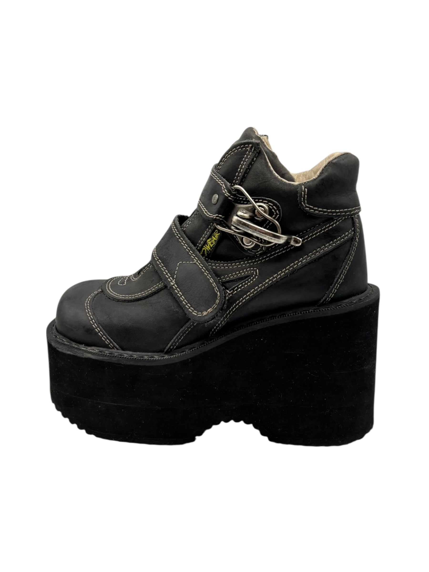 Vintage Swear London platform wedge boots size 36