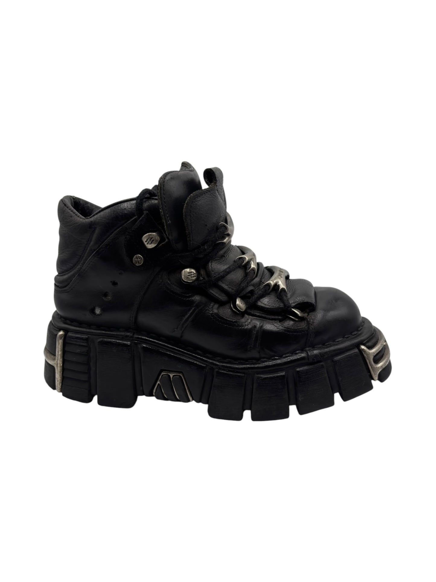 Vintage New Rock M-106-S1 platform boots