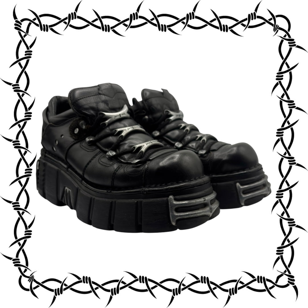 Vintage New Rock M.106-S1 platform boots