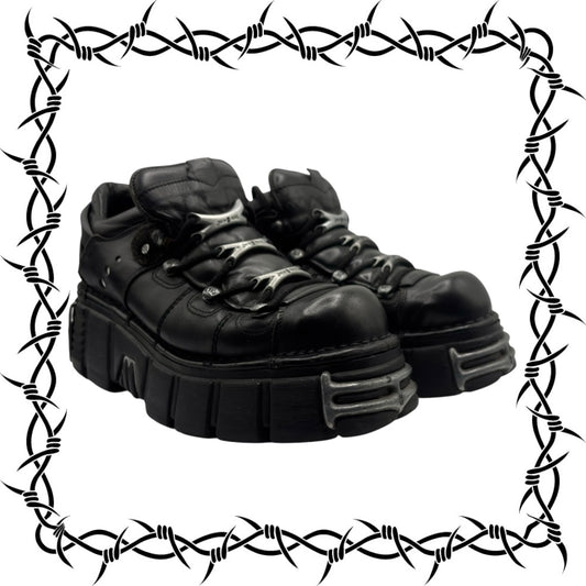 Vintage New Rock M.106-S1 platform boots