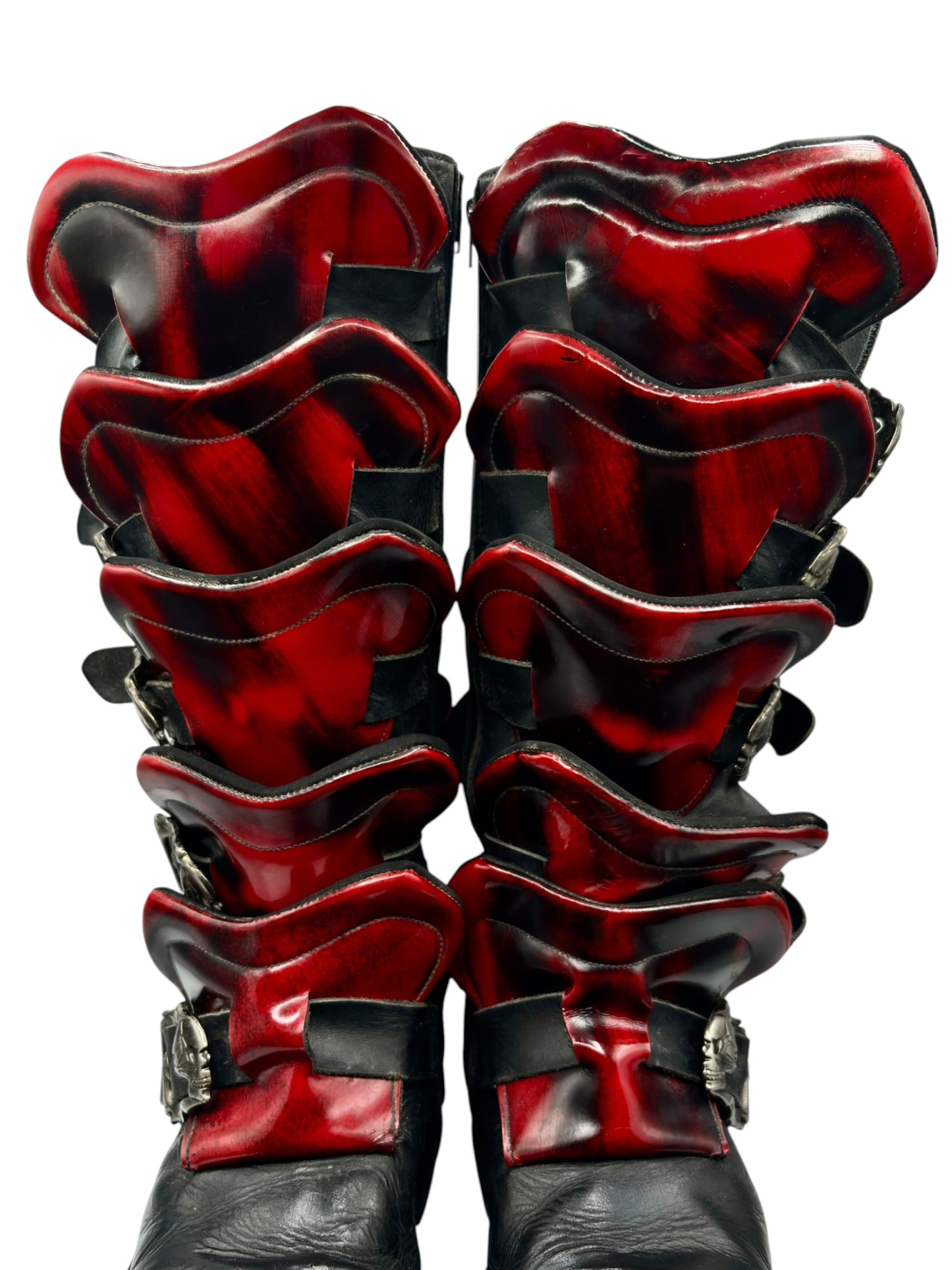SUPER RARE vintage New Rock red dragon boots