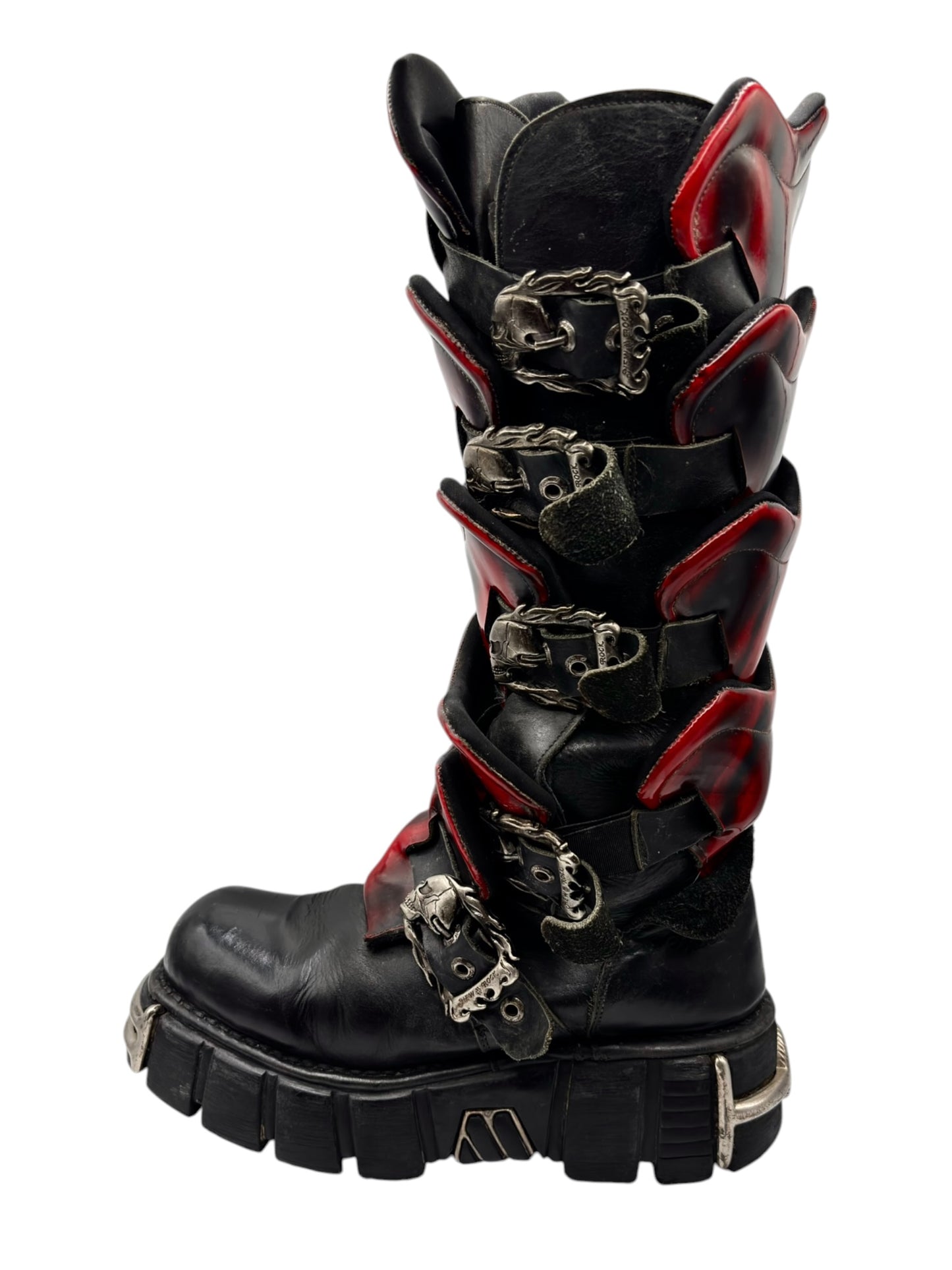 SUPER RARE vintage New Rock red dragon boots