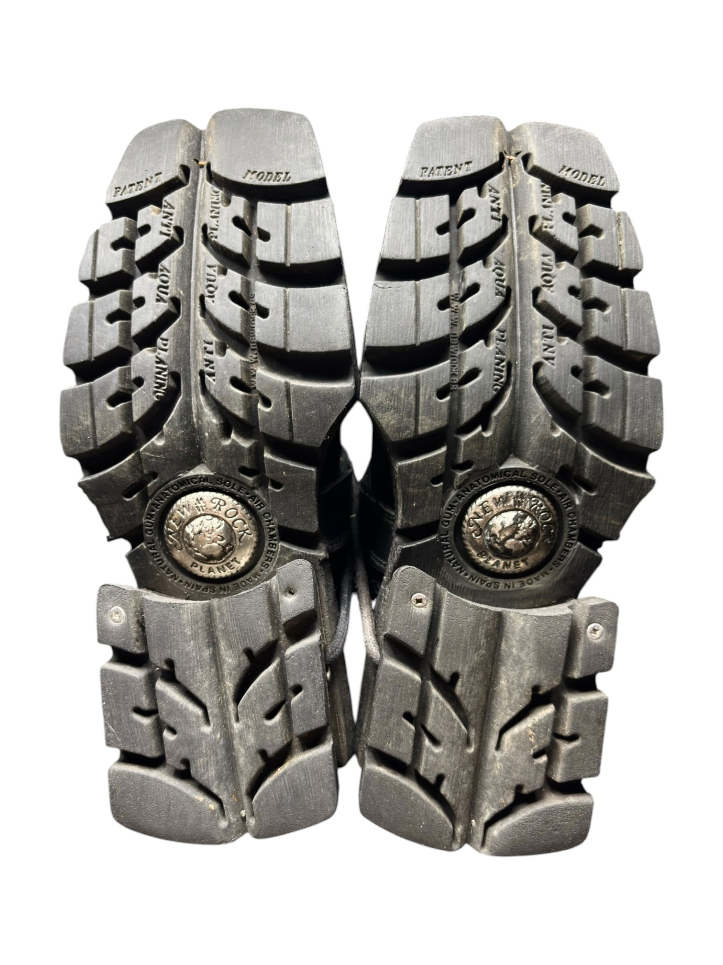SUPER RARE vintage New Rock atom platform boots