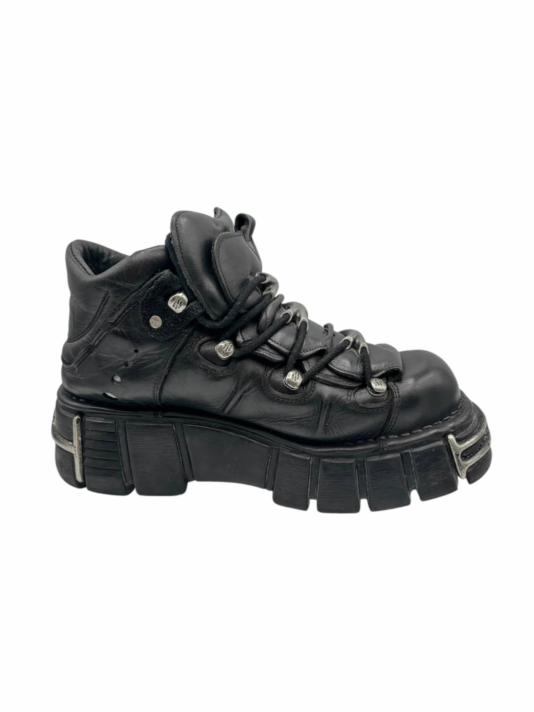 Vintage New Rock M.106-S1 platform boots size 44
