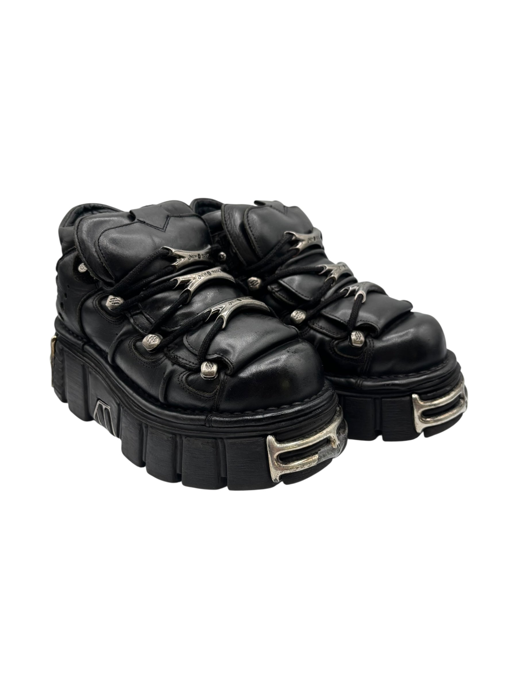 Vintage New Rock M-106-S1 platform boots size 38