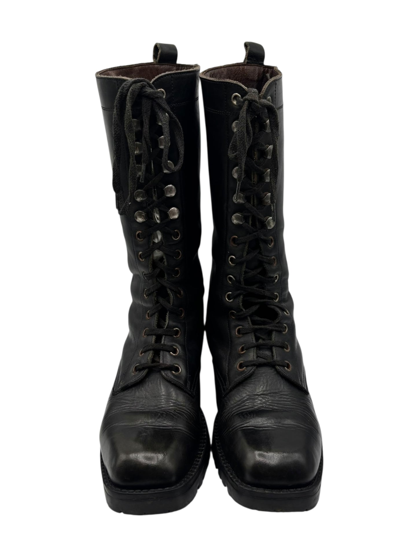 Vintage Destroy lace up boots size 36