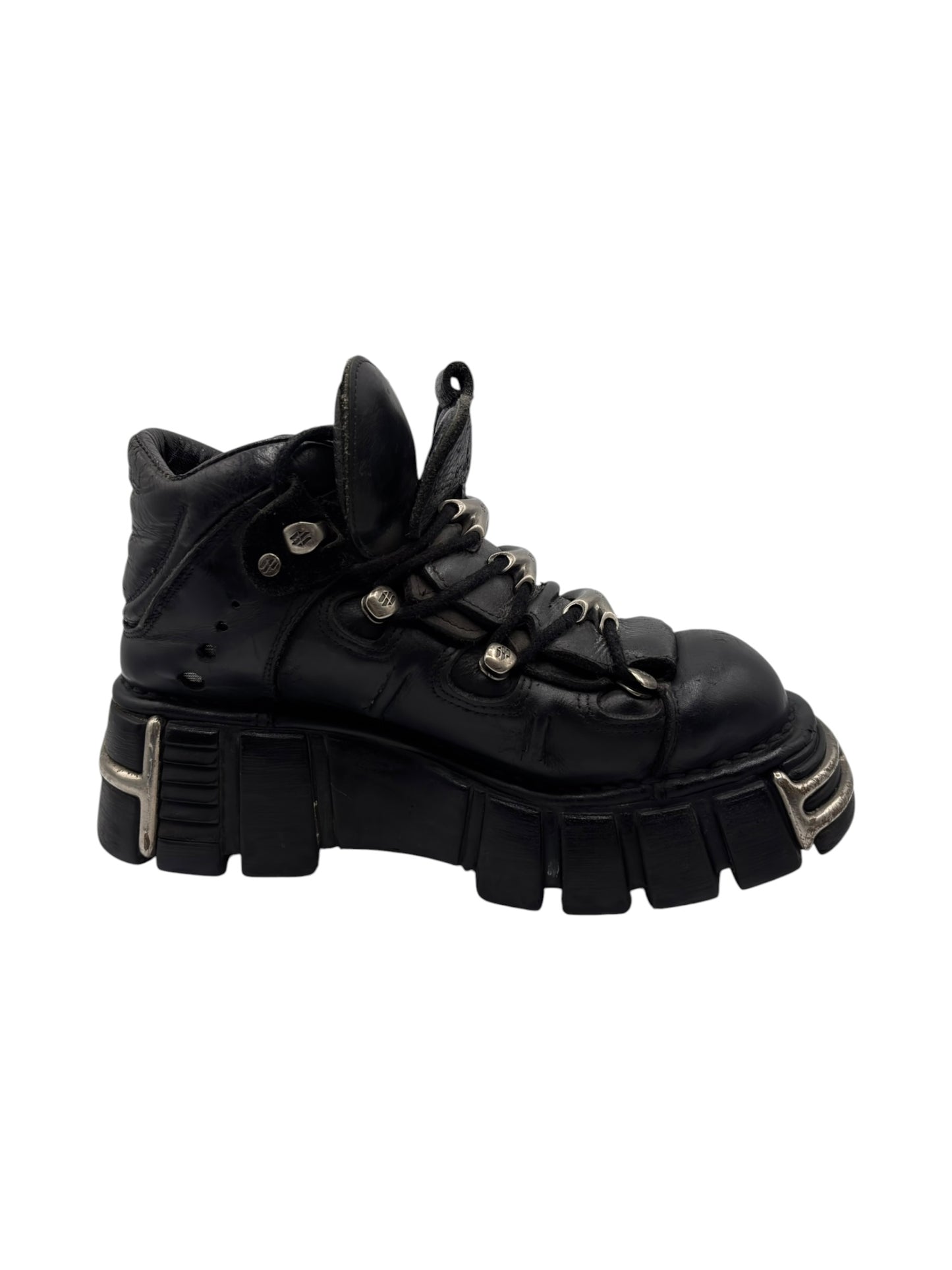 Vintage New Rock M-106-S1 platform boots