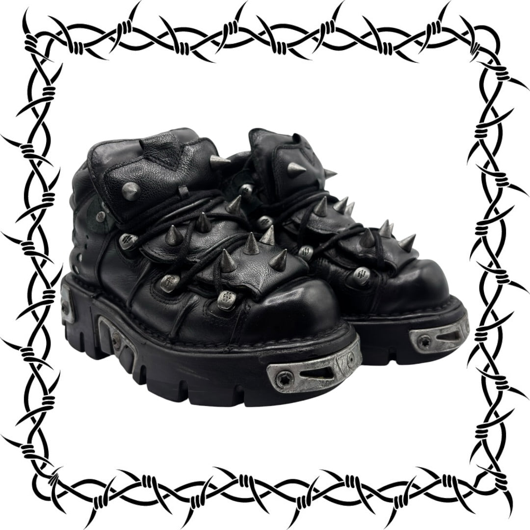 Vintage New Rock M-110-S1 platform boots