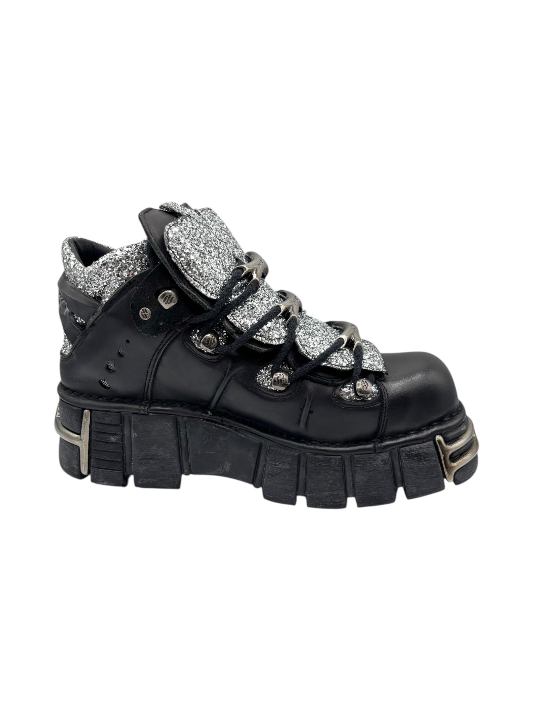 Vintage rare New Rock M.106-R2 platform boots size 44