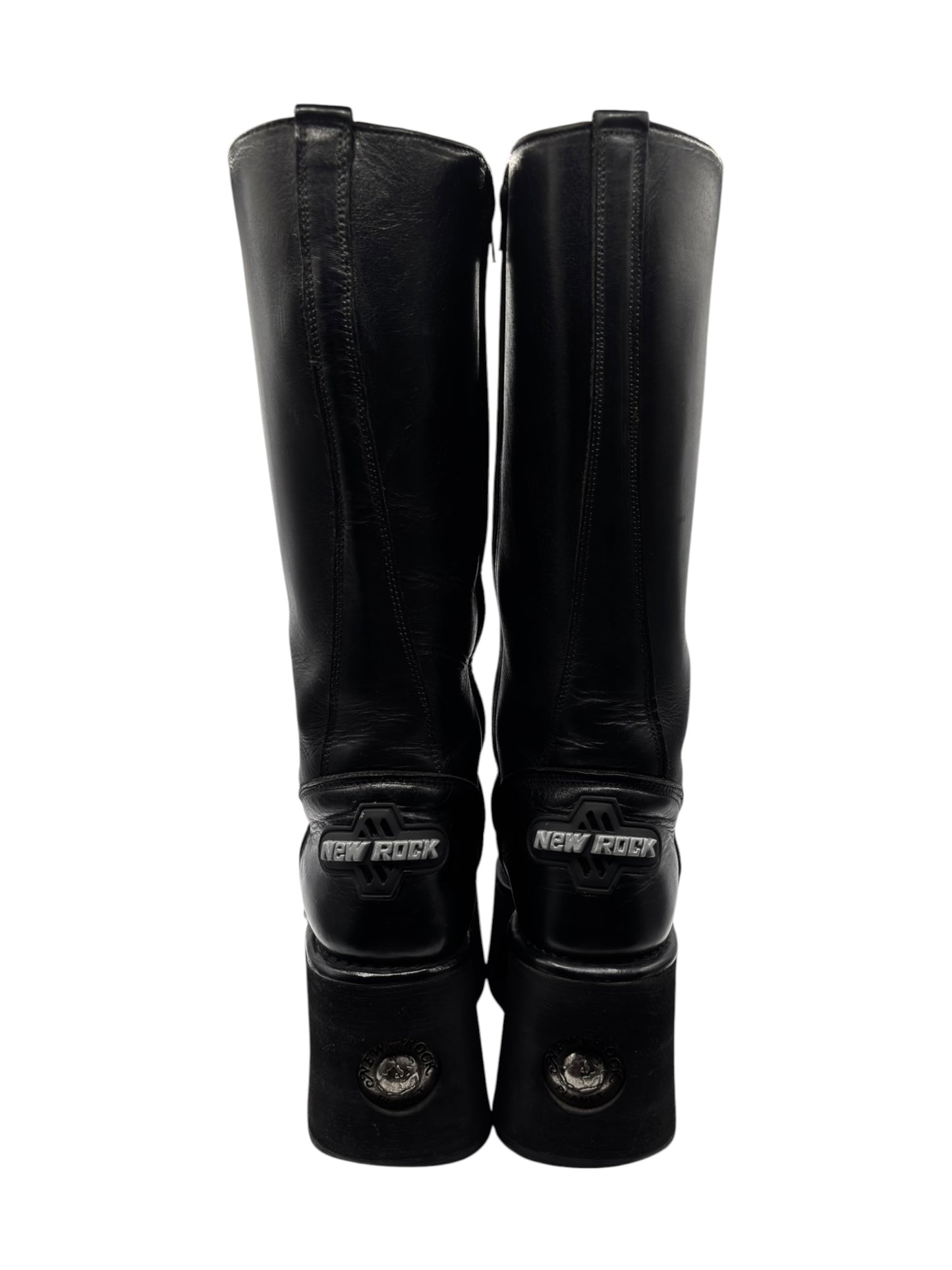 Rare vintage New Rock knee high neptuno platform boots