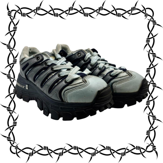Vintage Gordon Jack light blue sneakers
