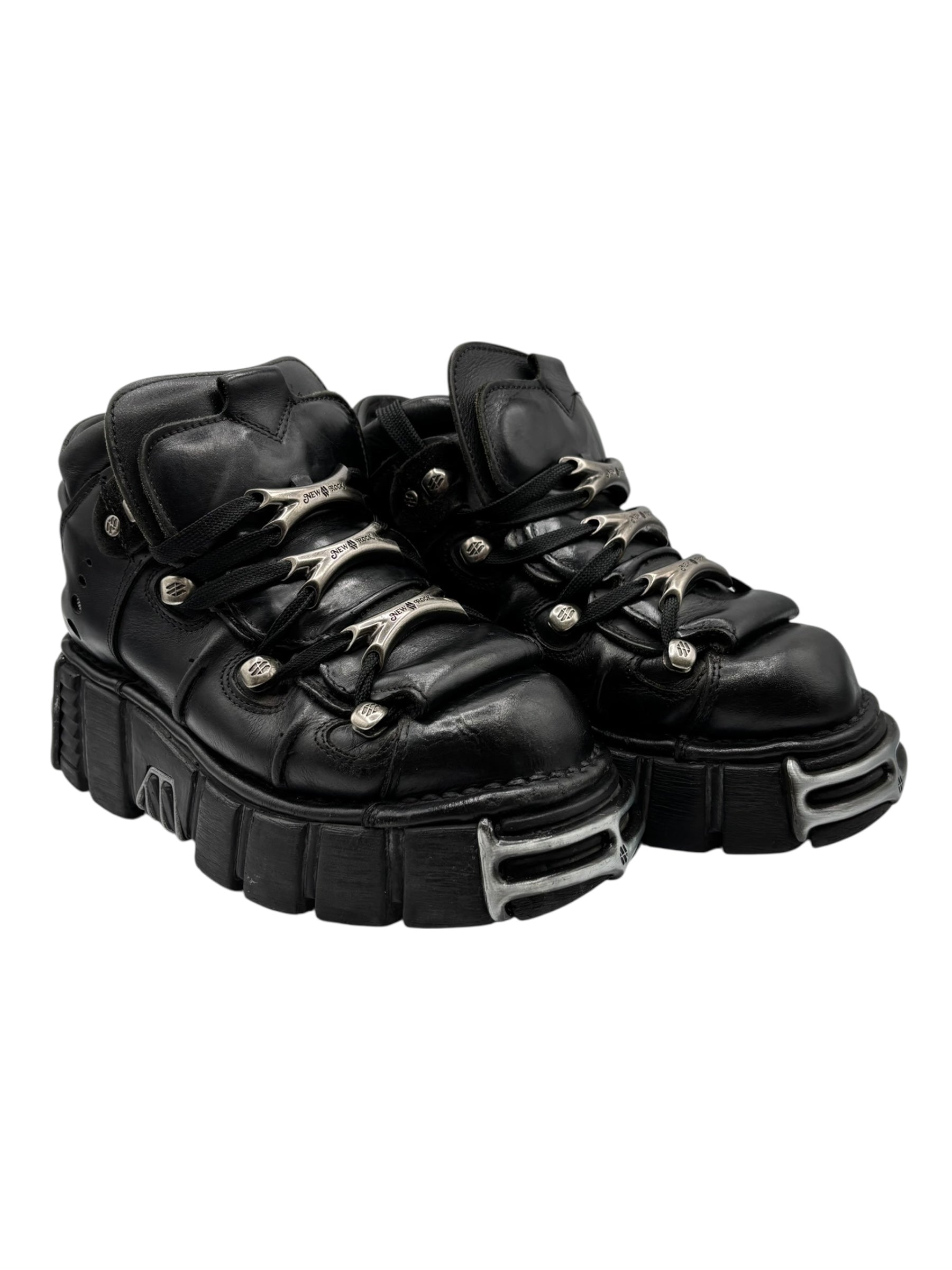 Vintage New Rock M-106-S1 platform boots size 38
