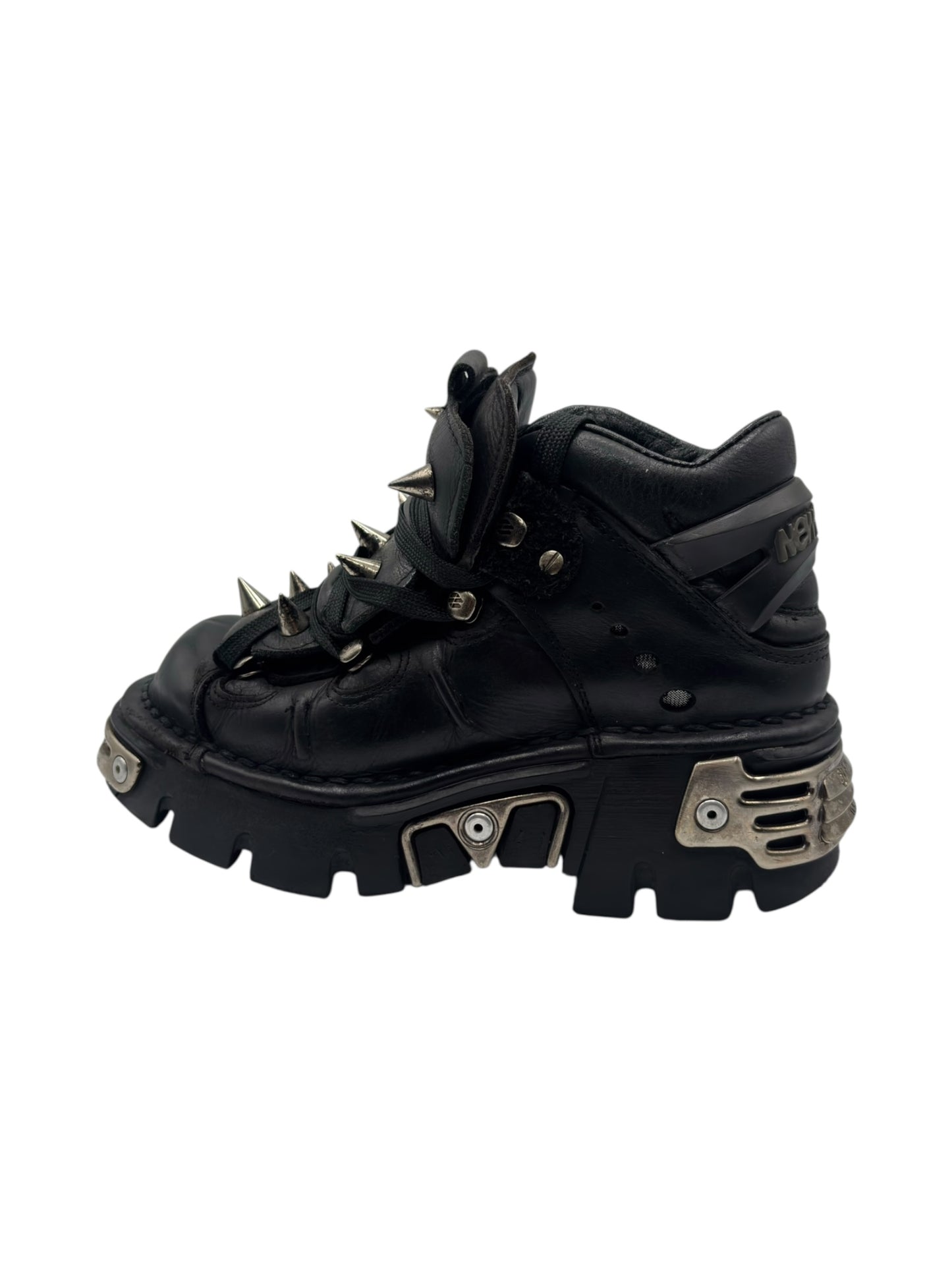Vintage New Rock spiky platform boots