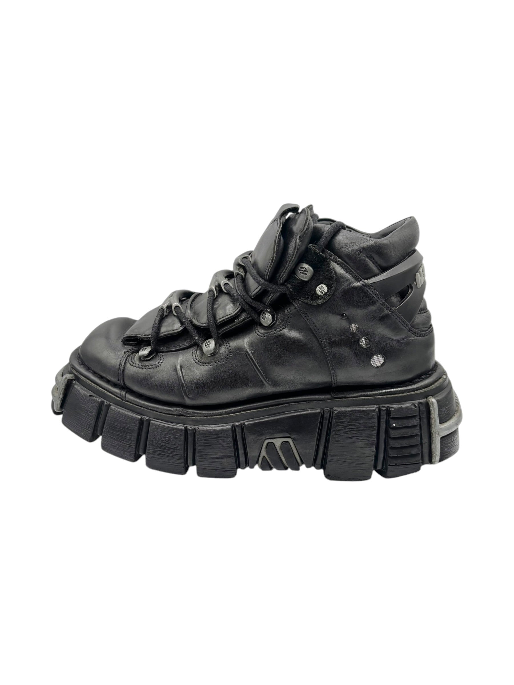 Vintage New Rock M.106-S1 platform boots size 44