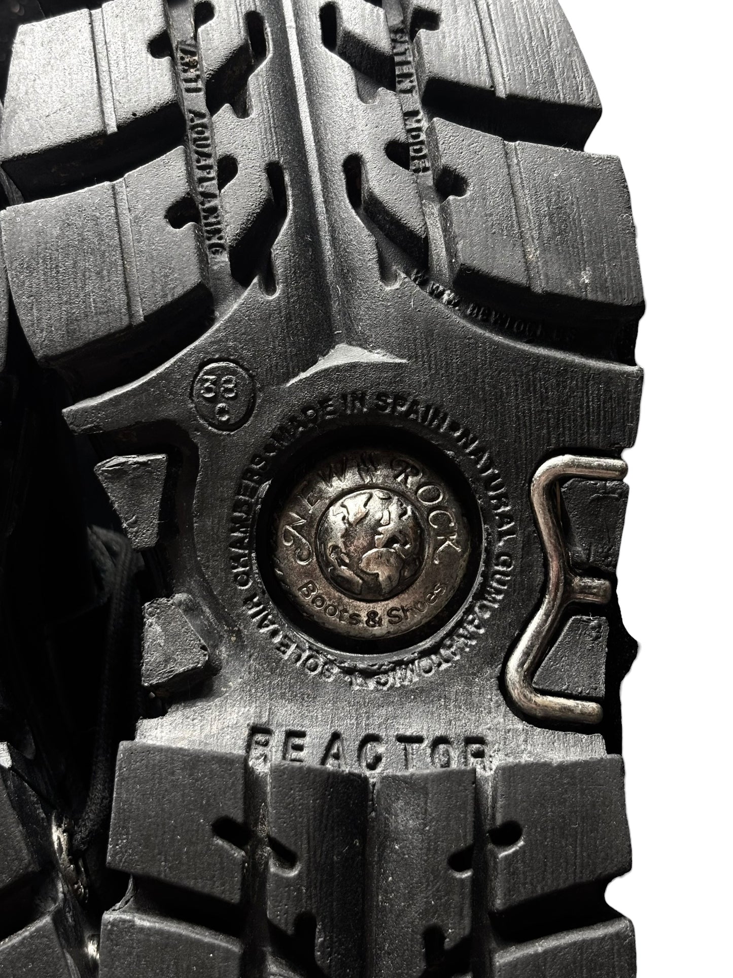 Vintage New Rock reactor mid-calf boots