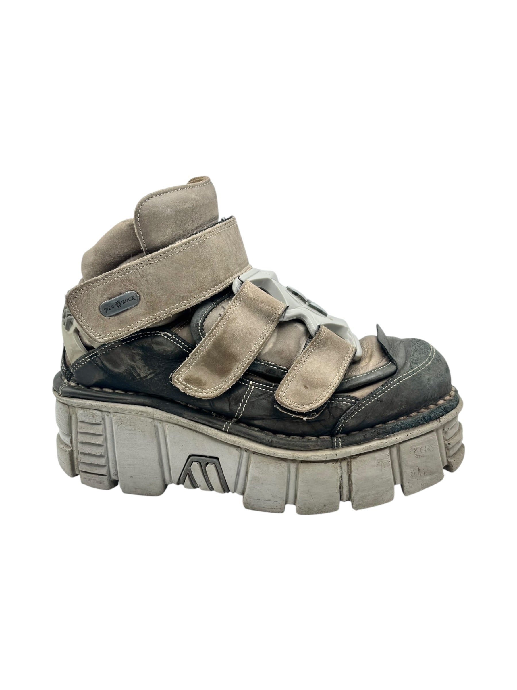 New Rock M-285 khaki platform boots size 39