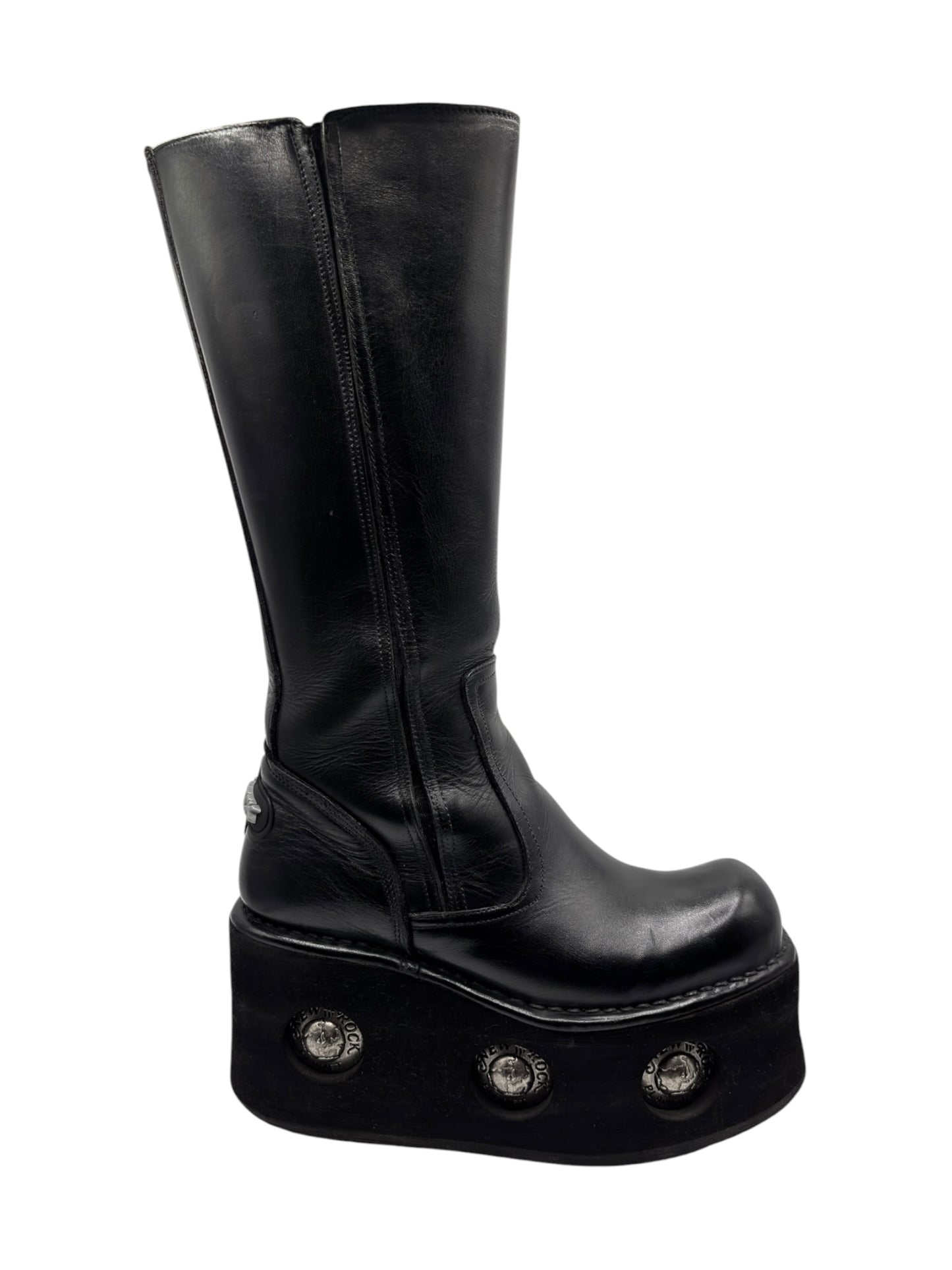 Rare vintage New Rock knee high neptuno platform boots