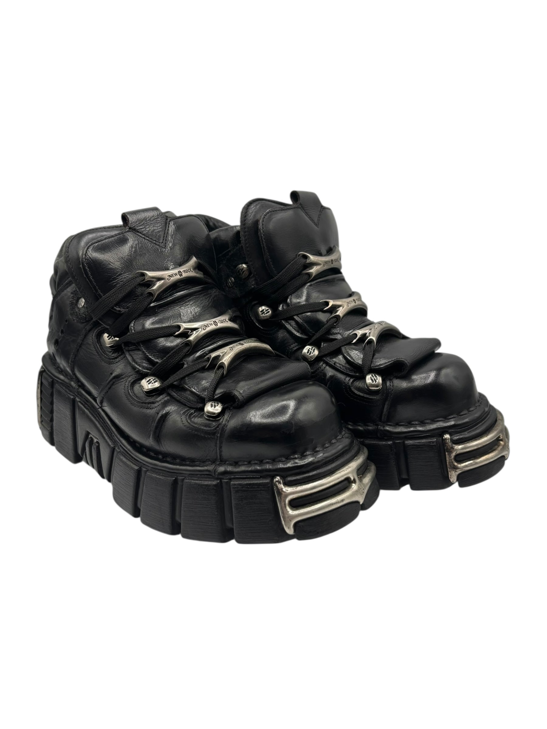 Vintage New Rock M-106-S1 platform boots size 41