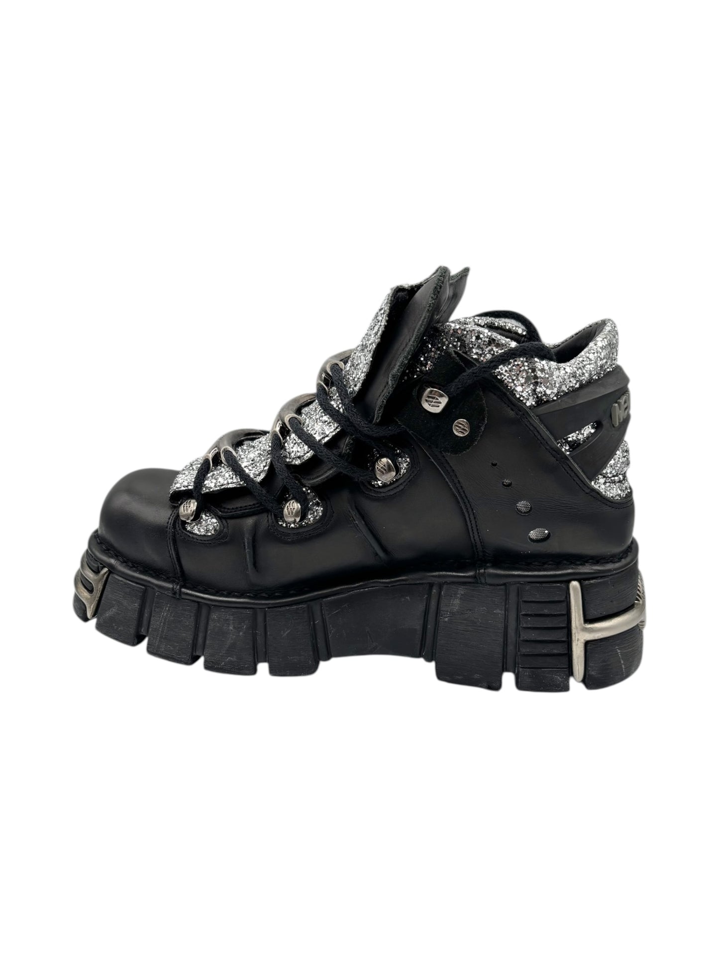 Vintage rare New Rock M.106-R2 platform boots size 44