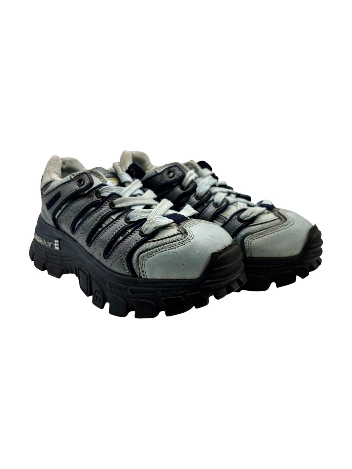 Vintage Gordon Jack light blue sneakers