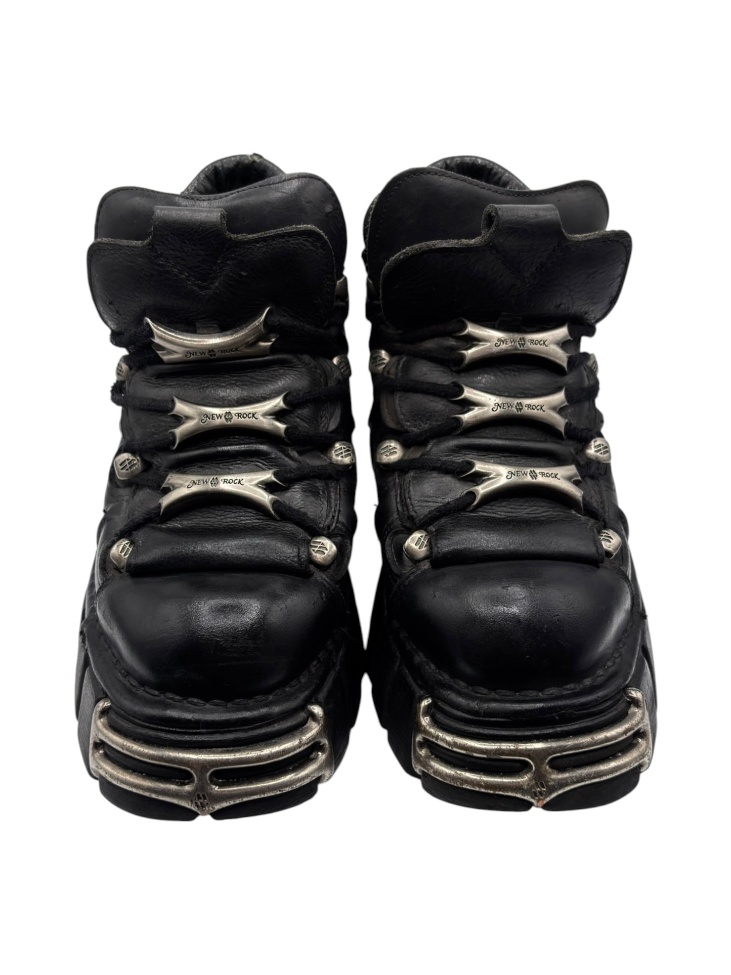 Vintage New Rock M-106-S1 platform boots