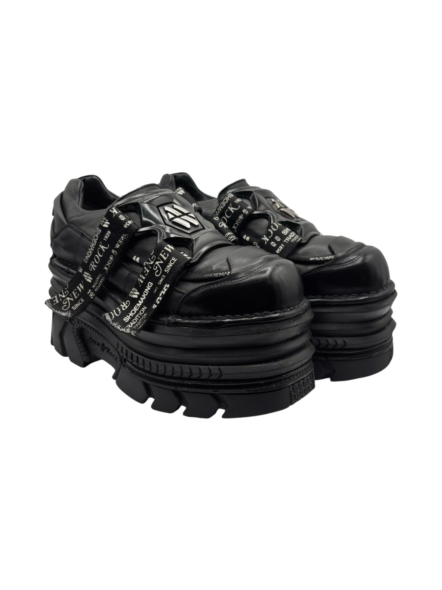 New Rock M285 mega platform leather boots