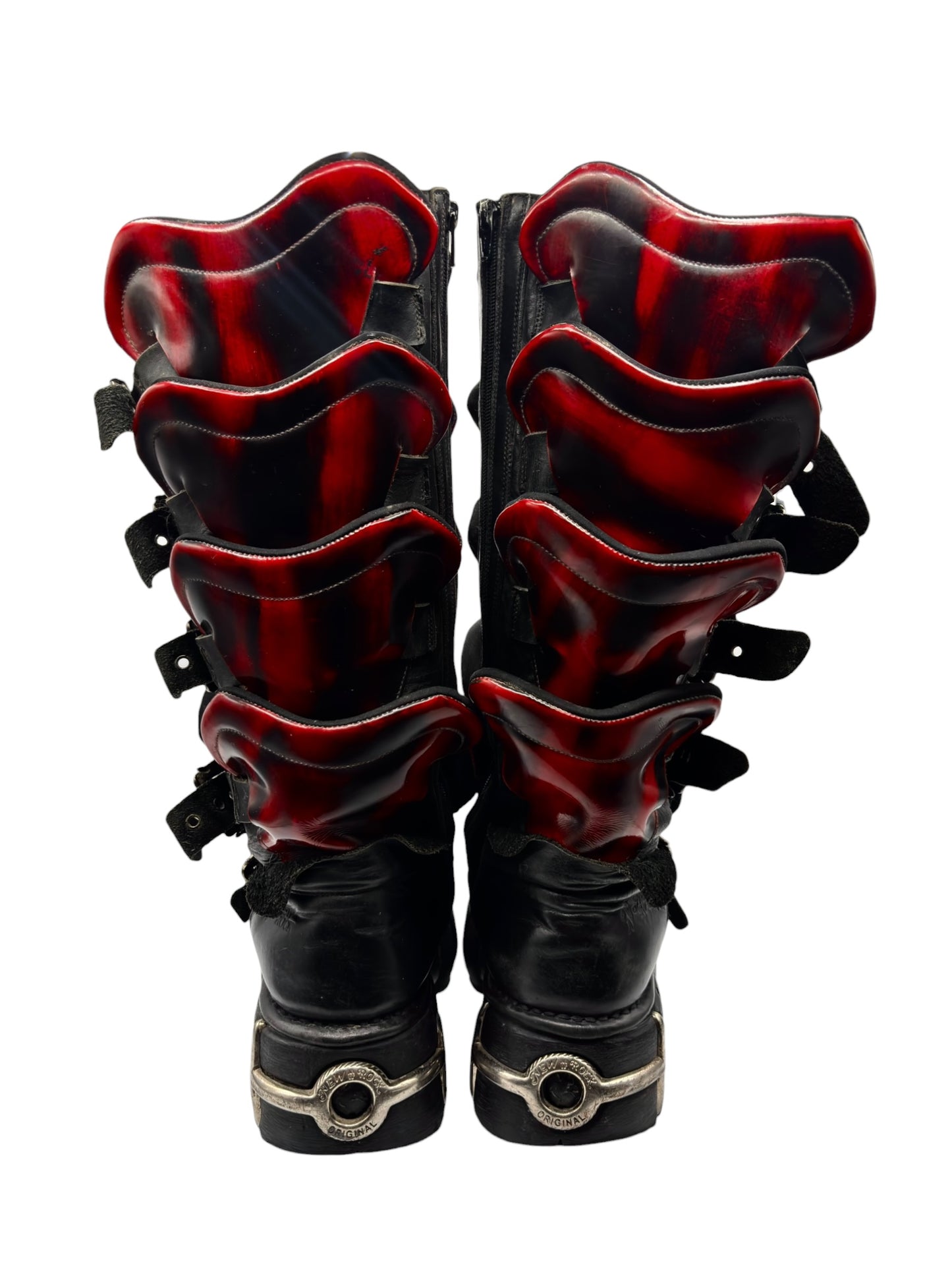 SUPER RARE vintage New Rock red dragon boots