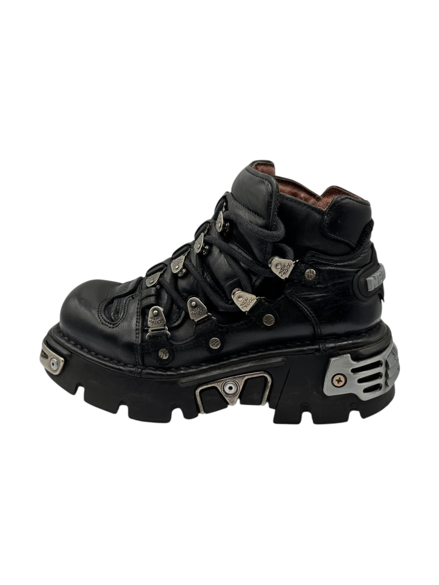 Vintage New Rock reactor platform boots size 38