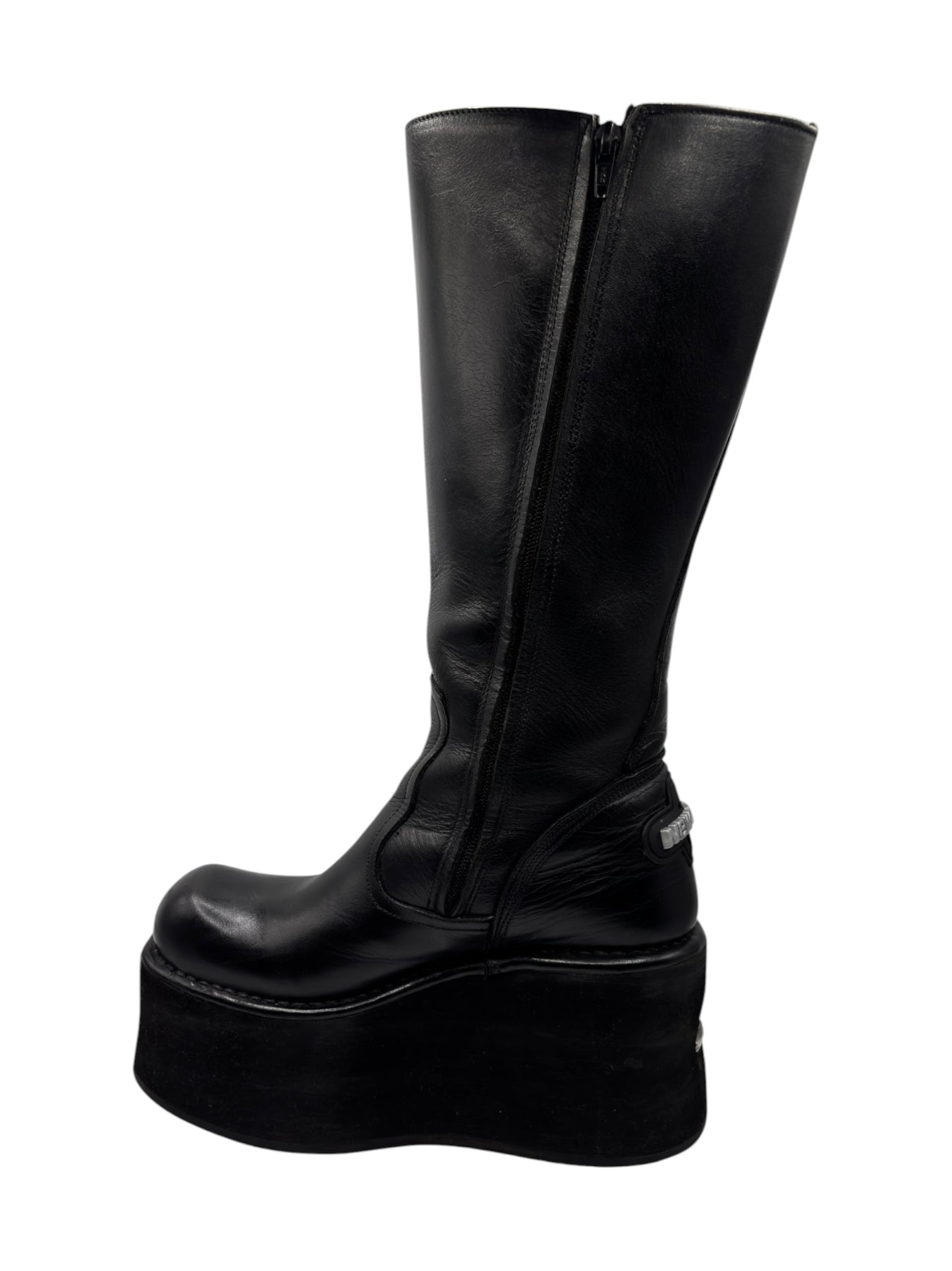 Rare vintage New Rock knee high neptuno platform boots