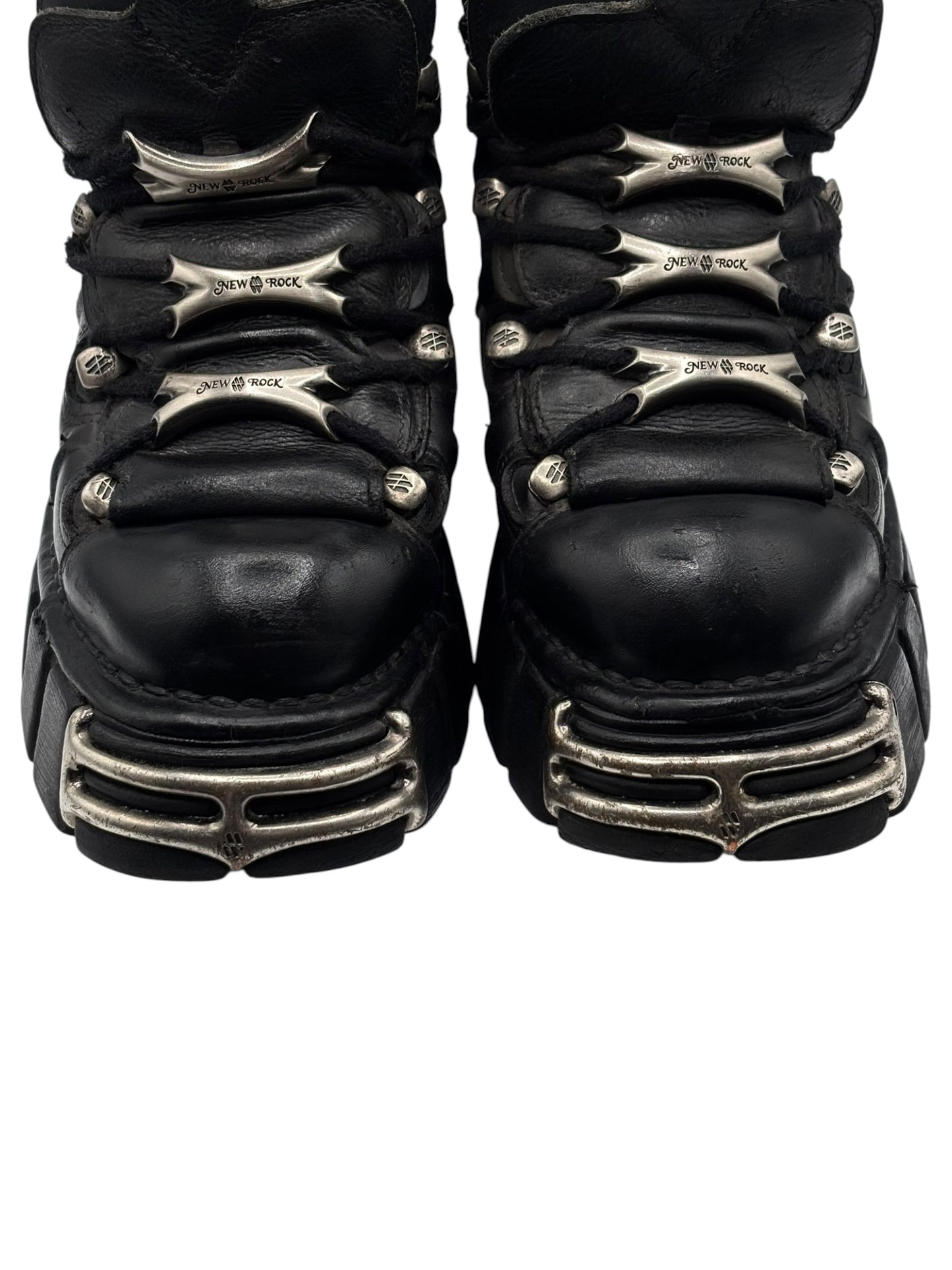 Vintage New Rock M-106-S1 platform boots