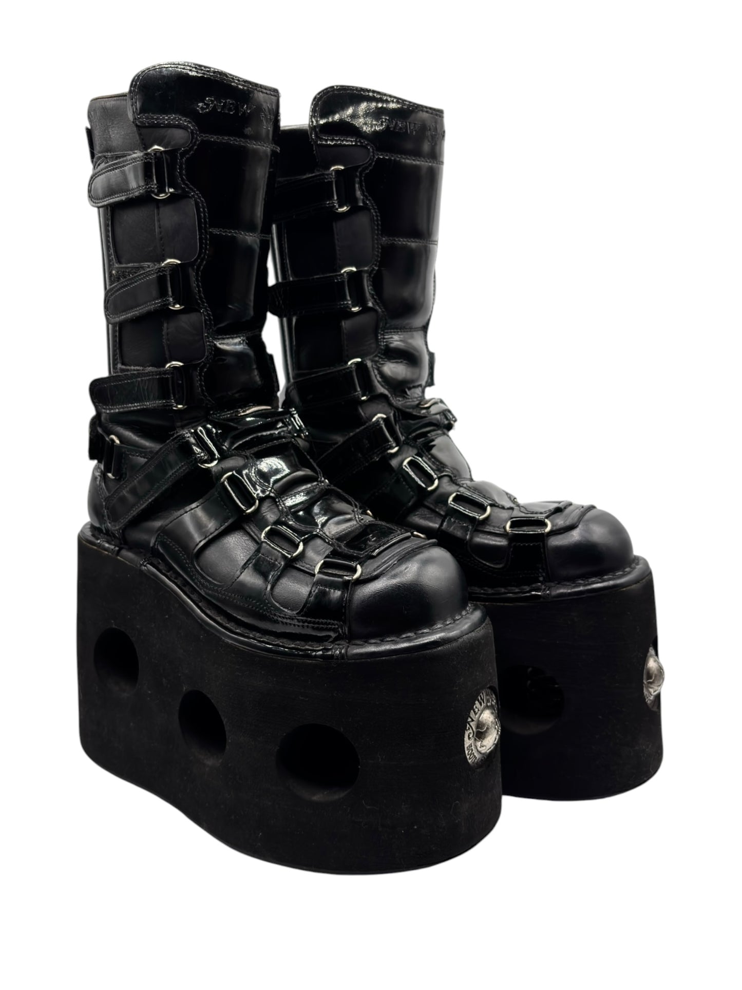 Vintage New Rock jupiter platform boots