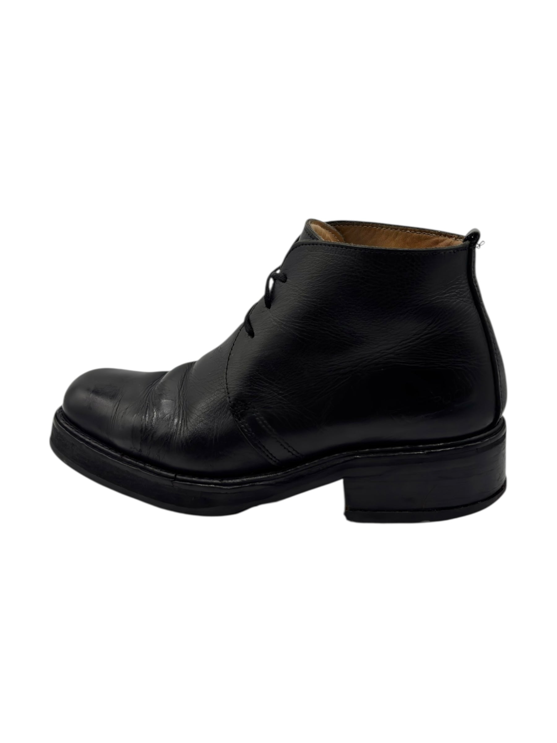 Vintage New Rock classic leather ankle boots size 41