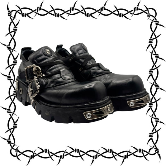 Vintage New Rock reactor ankle boots