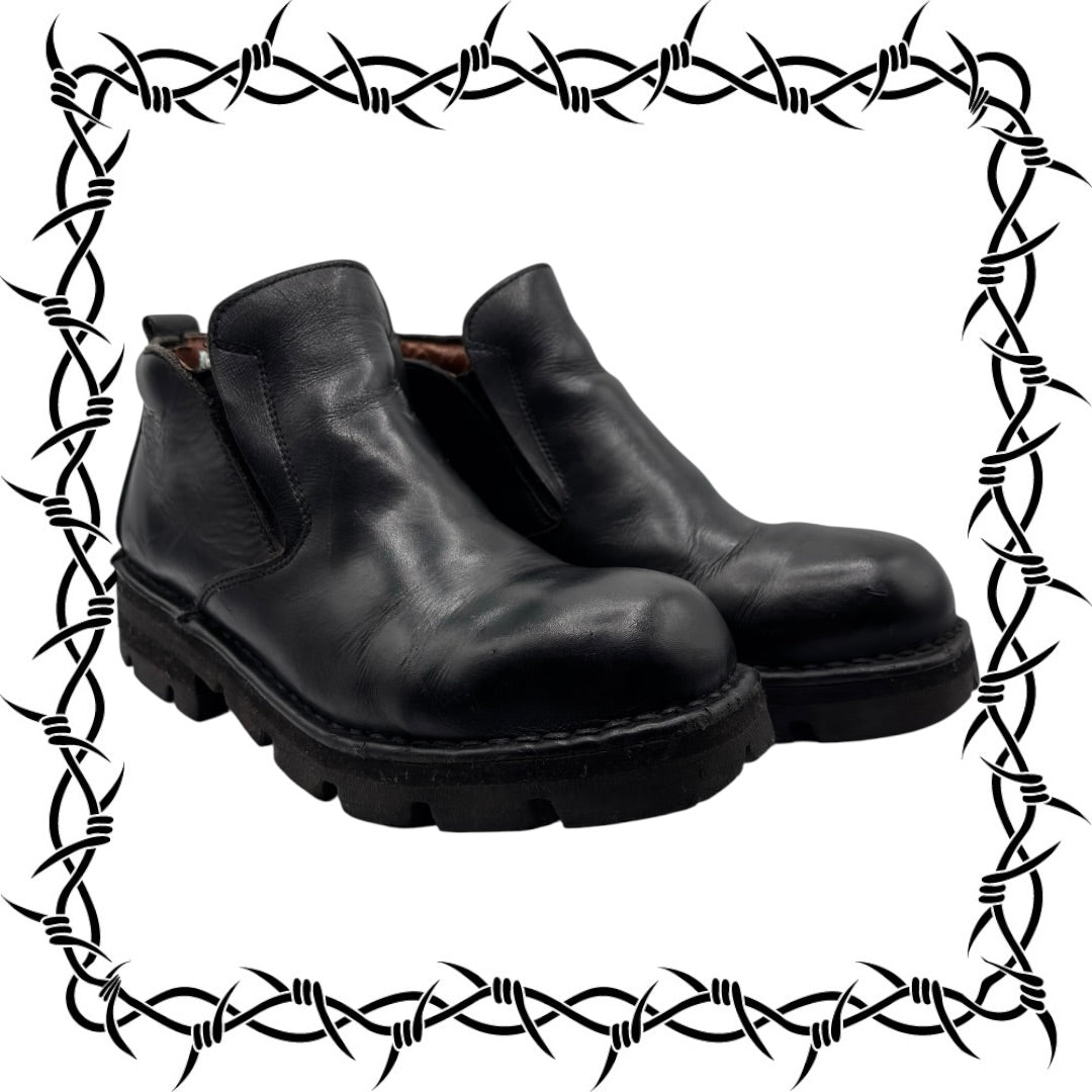Vintage New Rock classic leather boots size 44