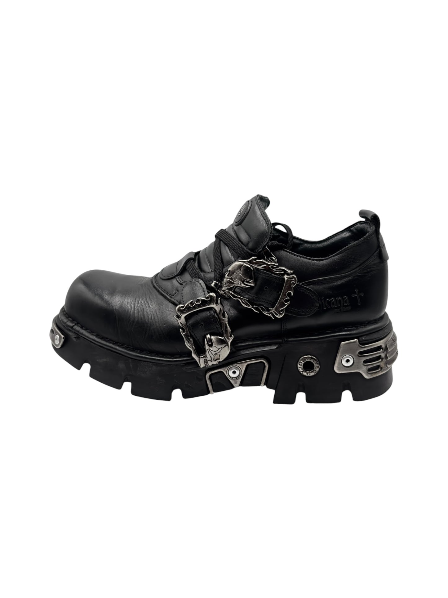 Vintage New Rock reactor ankle boots